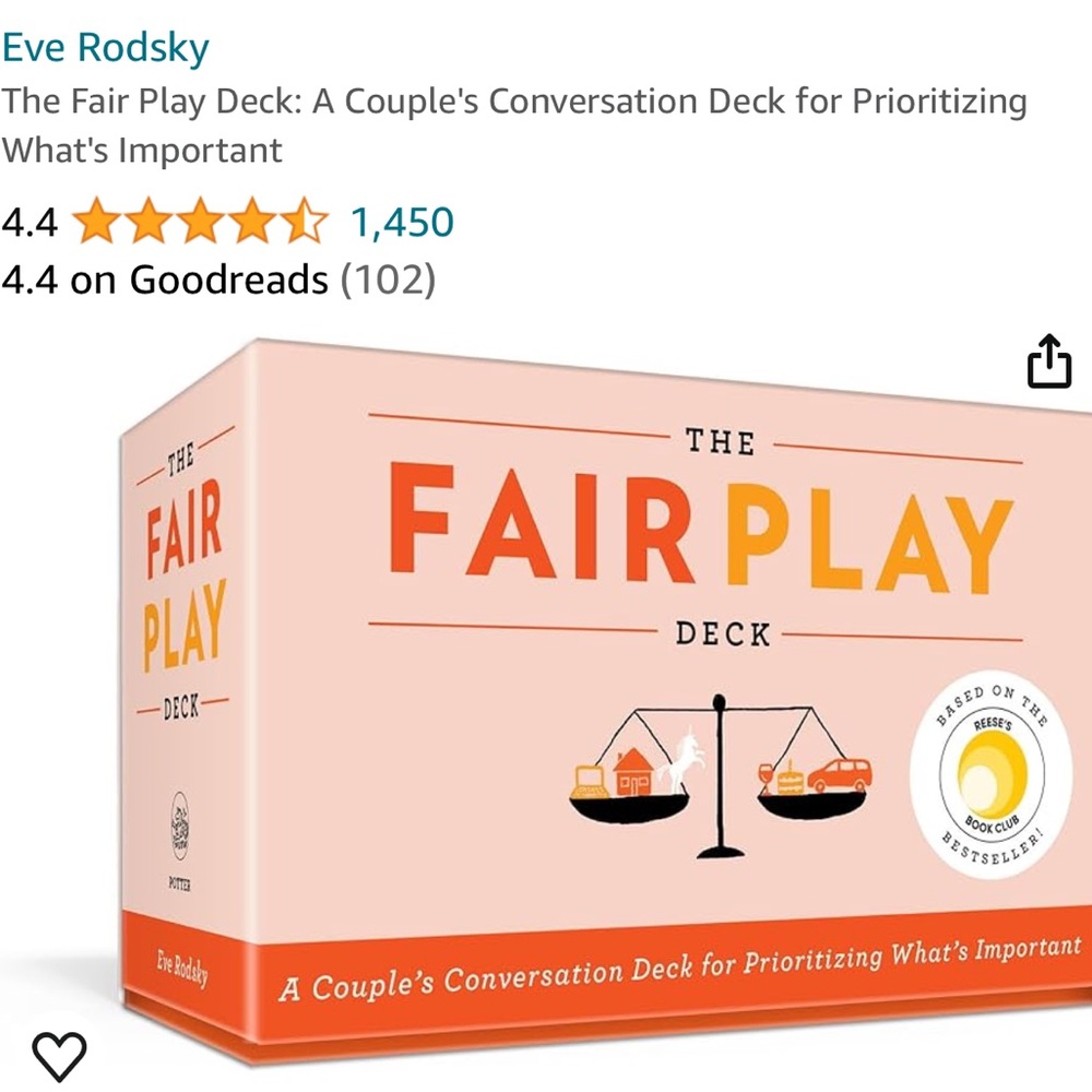 FairPlay deck: a couples conversation deck for prioritizing what’s important